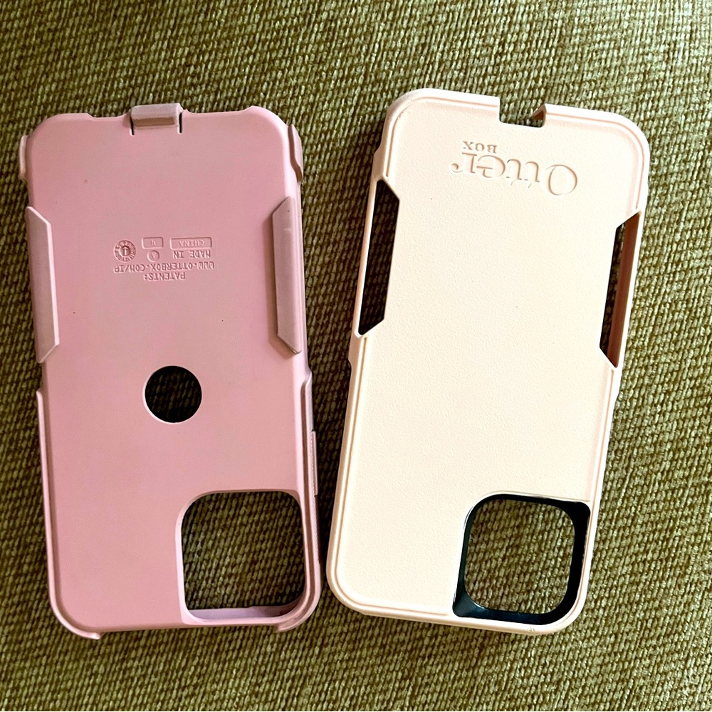 OtterBox Apple iPhone Case 2 Piece Soft & Hard Layers, Dark & Light Pink Color